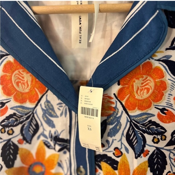 Anthropologie PJ Matching set Top & Bottoms NWT - Picture 7 of 14